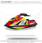 Yamaha Superjet 700 Stickers Graphics kit