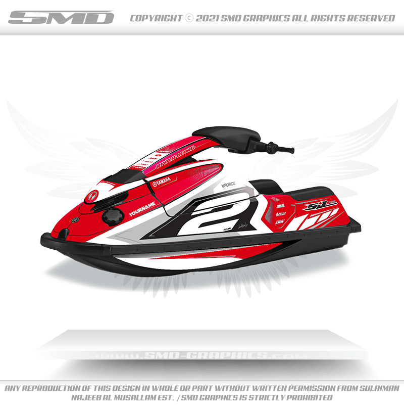 Yamaha Superjet 700 Stickers Graphics kit