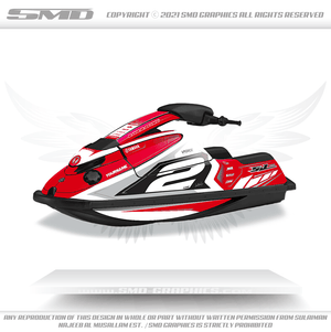 Yamaha Superjet 700 Stickers Graphics kit