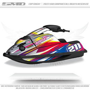Yamaha Superjet 700 Stickers Graphics kit