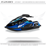 Yamaha Superjet 700 Stickers Graphics kit