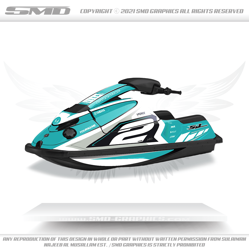 Yamaha Superjet 700 Stickers Graphics kit