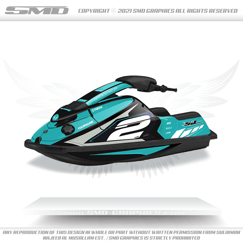 Yamaha Superjet 700 Stickers Graphics kit