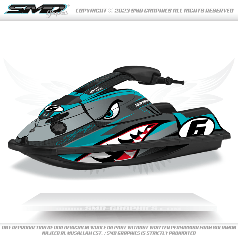 Yamaha Superjet 700 Stickers Graphics kit