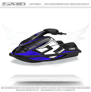 Yamaha Superjet 700 Stickers Graphics kit