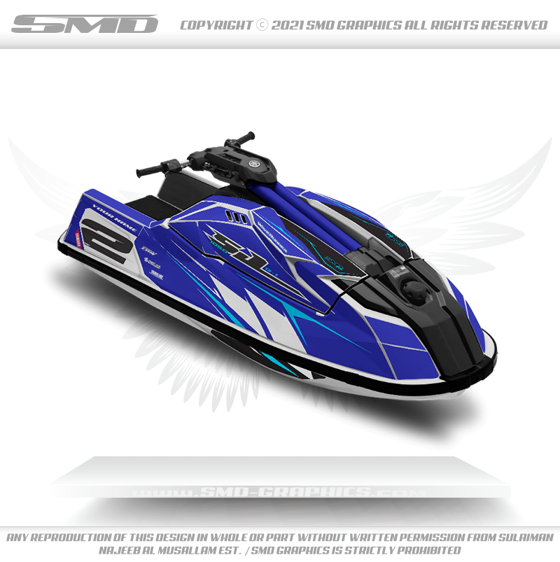 Yamaha Superjet 1050 Stickers Graphics kit