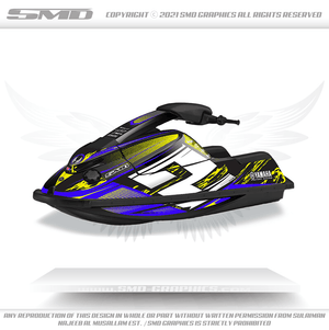 Yamaha Superjet 700 Stickers Graphics kit
