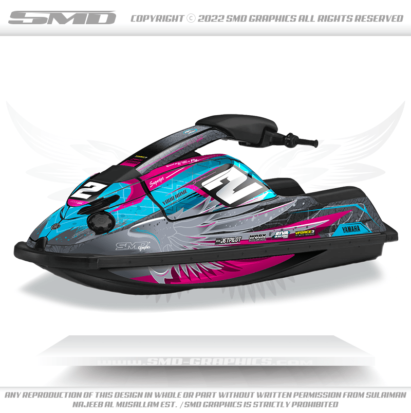 Yamaha Superjet 700 Stickers Graphics kit