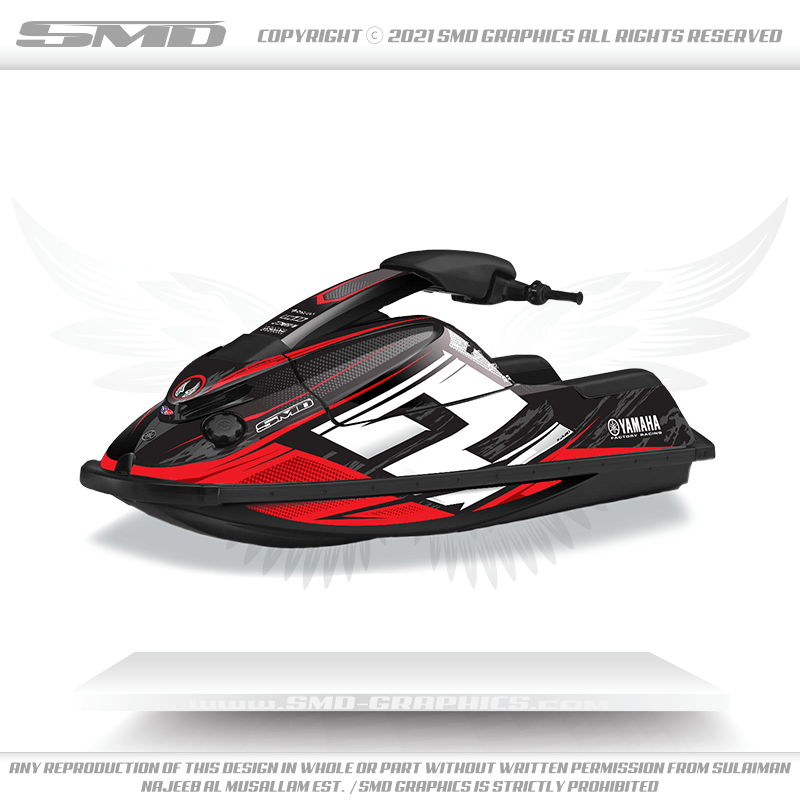 Yamaha Superjet 700 Stickers Graphics kit