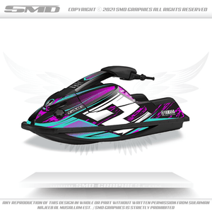 Yamaha Superjet 700 Stickers Graphics kit