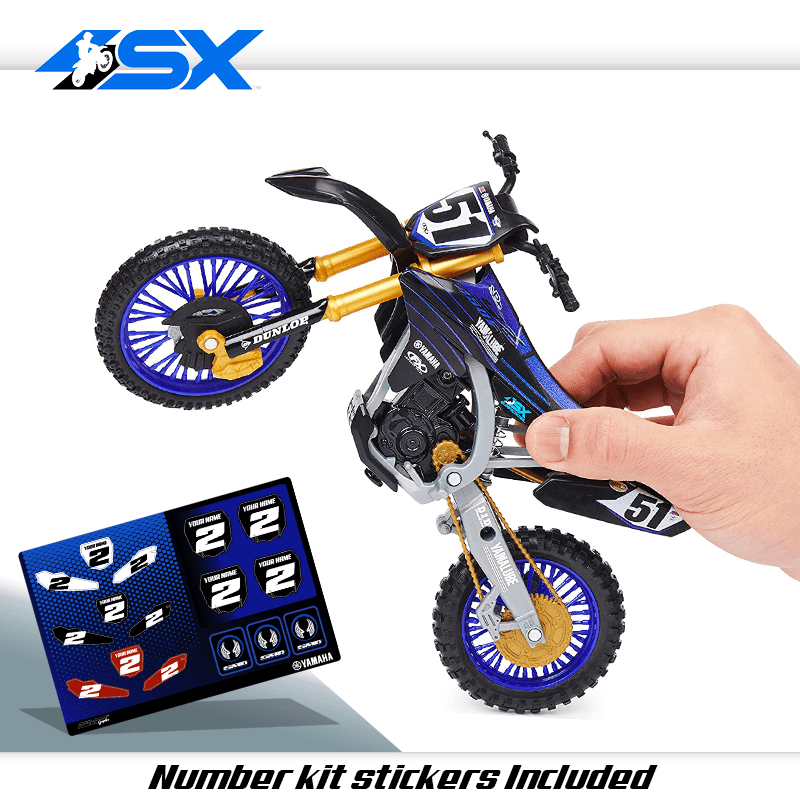 Yamaha - Justin Barcia - 1:10 Scale Toy + Number kit graphics