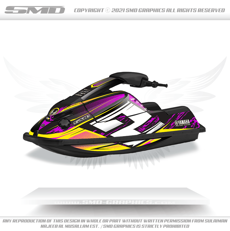 Yamaha Superjet 700 Stickers Graphics kit